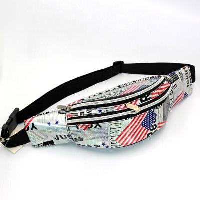 China Fashion Hot PU Water Proof Waist Bag Waterproof Running Belt Bags For Running for sale