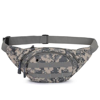 China 2019 Nylon Camouflage Water Proof Water Proof Running Sports Belt Fanny Pack Man Waist Bag for sale