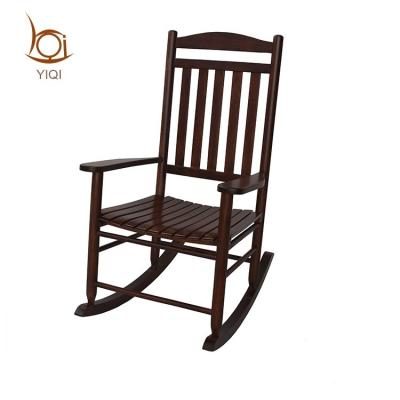 China Solid Wood Wooden Outdoor Porch Garden Chair for sale