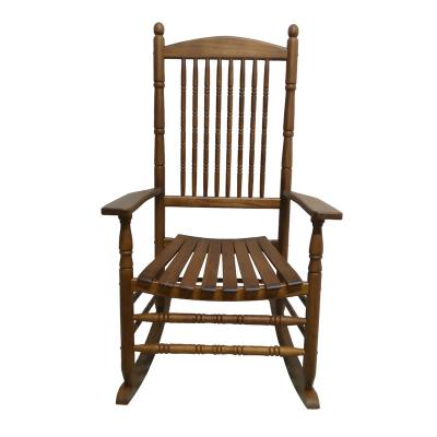 China Modern Wooden Rocking Chair With Folding Table for sale