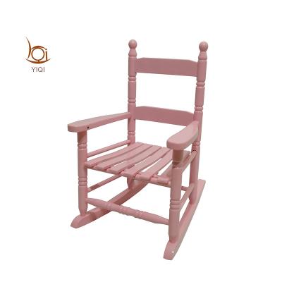 China Living Room Use Rocking Chair Solid Wood Wooden Baby for sale