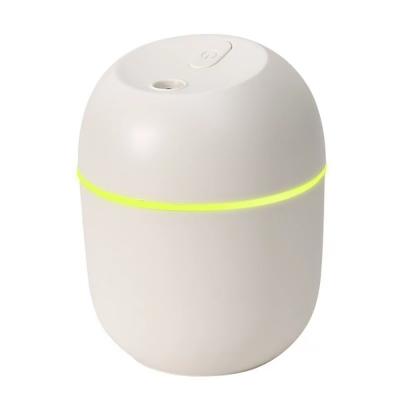 China Hotel 220ML Mini Ultrasonic Air Humidifier Aroma Essential Oil Diffuser for Home Car USB Fogger Mist Maker with LED Night Lamp for sale