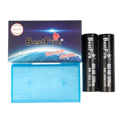 China Electric car GENUINE BATTERY mod BESTFIRE 3200MAH 40A 18650 RECHARGEABLE LITHIUM BATTERIES for sale