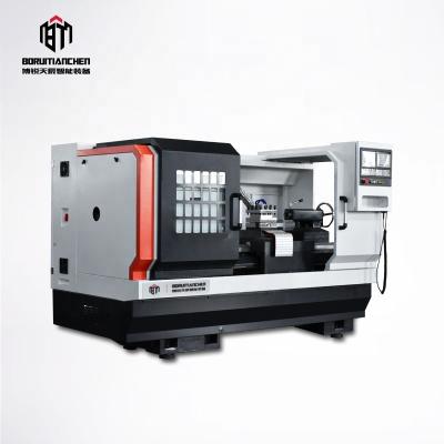 China CK6150 Horizontal Economical Auto Feeding Fast Moving Modern High Speed Flat Bed CNC Lathe Machine With Length 1000mm zu verkaufen