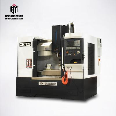 China small vertical cnc machining center XH7126 cnc milling machine XK7126 for sale