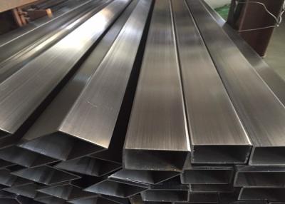 China High Strength Stainless Steel Square Pipe TP304/304L/316L Recyclable Feature for sale