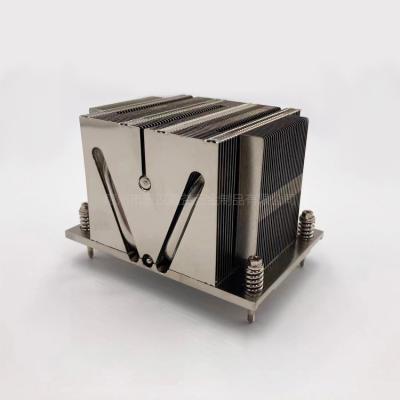 China Computer Case Heatpipe Solution CPU Heatsink With Narrow Heatsink LGA 2011 CPU Heatsink Big Intel for sale