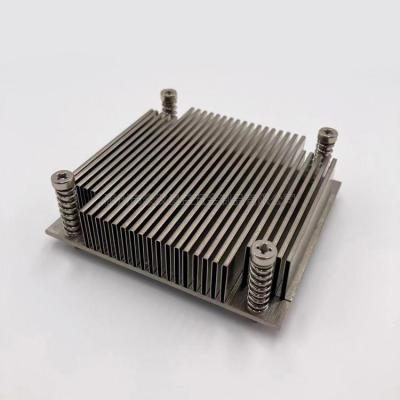 China Aluminum Folded Fin Radiator Coolers LGA 1156 Computer Case CPU Cooler CPU Cooler Silent Deep Cool for sale