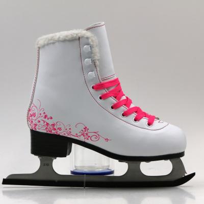 China Fashion\Comfortable\Durable Leather PU Speed ​​Blade Cover Figure Ice Hockey Skate For Professional Match for sale