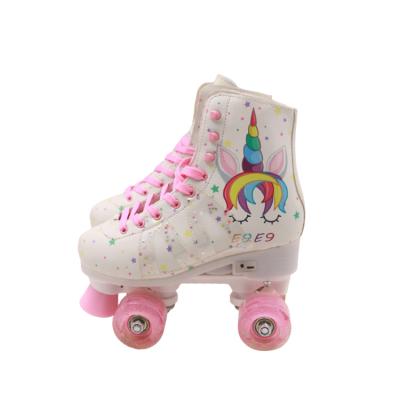 China 2021 Factory Hot Sale High Quality Synthetic PVC Leather+velvet Snap Roller Skates Unisex For Woman And Man for sale