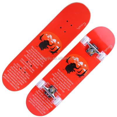 China Wholesale Custom Professional Skater Pro White 7 Ply 100% Canadian Maple Skateboard Decks for sale