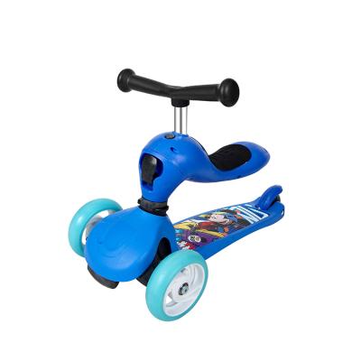 China Hot Sale 3-in-1 Kids Scooter 3wheel Kids Scooter Adjustable 360 ​​Degree 3wheel Kids Scooter for Kids for sale