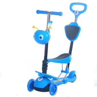 China Wholesale 3-in-1 145mm Children Scooter 26 In-1 145mm Adjustable 360 ​​Degree Children Scooter For Kids for sale