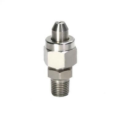 China SJV 1/4 stainless steel cleaning quick connect cone spray nozzle full nozzle three detacble pieces for sale