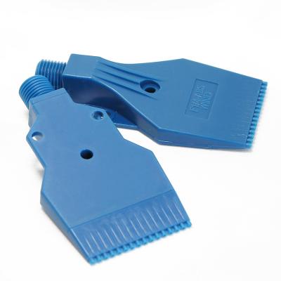 China 1/4 Blower ABS High Temperature Air Wind Plastic Blue Blowing Spray Nozzle Drying for sale