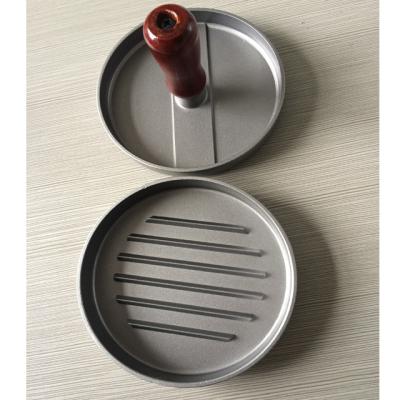 China Sustainable New Design Aliminum Alloy Home Used Hand Burger Press for sale