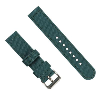 China Dos pedazos de 24m m de reloj del color verde oscuro duro de las bandas en venta