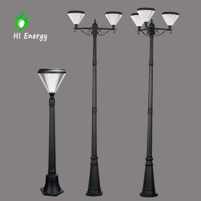 China Waterproof Solar Powered Garden HiEnergy Solar Yard Lights Outdoor Garden Led Lamp for sale