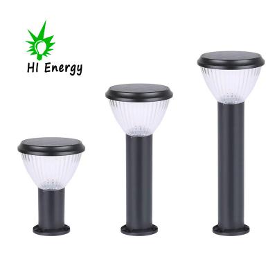 China Garden HiEnergy P65 Waterproof All In One Solar Powered Solar Lawn Garden Light Outdoor Lights for sale