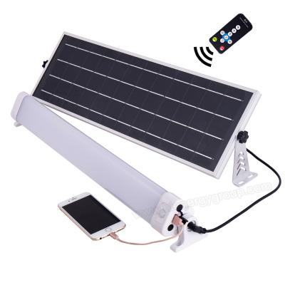 China 24W PIR Remote Control Motion Sensor +Motion Solar Latte Tube Light System for sale