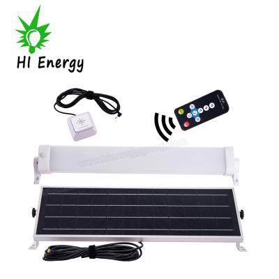 China Body Induction Sensor Ceiling Mount Waterproof Batten Solar Led Tube Light System 600mm 24w for sale