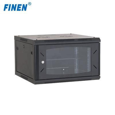 中国 6U 9U 12U Server rack cabinet with shelf fans and PDU 販売のため