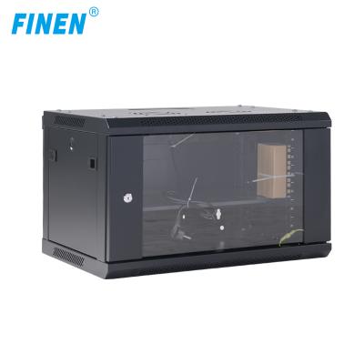 China 4u 6u 9U 12U 15U 18U 600X450mm 600X600mm wall mount cabinet 19 inch standard en venta