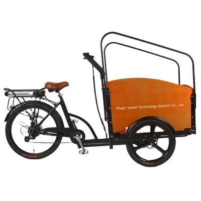 China 2022 Aluminum Alloy 2022 Lithium Battery Leisure Tricycle Brown Retros Trolley E-tricycle Trolley Outlet Retros Popular Electric Goods Loading for sale