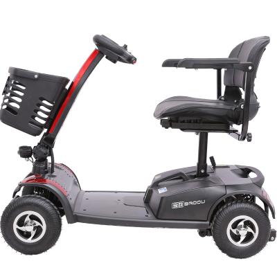 China Four Wheel Portable Easy Foldable Passenger Drive 48V 350w Adult Electric Cycle for sale