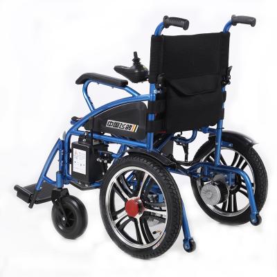 China 2022 Hot Sale Wheelchair Motorized Old Man Disabled Wheelchairs Foldable Electric Wheelchair 135 Kg for sale