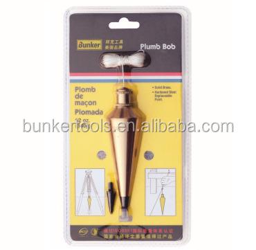 China Bob Cooper Plummet's Brass Gravity Brass Plumb Weight for sale