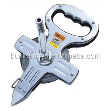 China Wear Resistance High Quality Portable Fiberglass Tape Measure With Iron Frame for sale