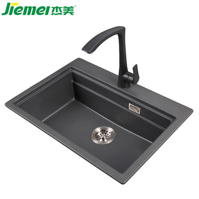 China Without Faucet JM304 Best Apartment Size Granite Kitchen Sinks for sale