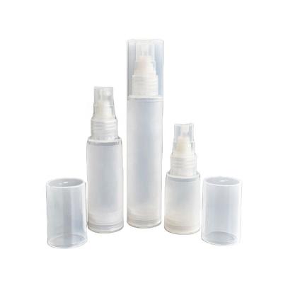 China Unique Luxury Empty Cosmetic 30ml Cosmetic Pump Bottle Empty White Airless Bottle for sale