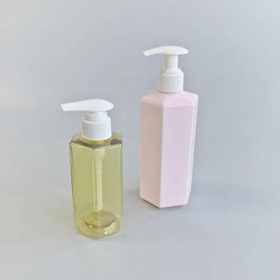 China 150ml 300ml 500Ml Cosmetic Pressure Pump Body Lotion Bottle HDPE Plastic Body Wash Bottle Shaped Body Wash Bottle for sale