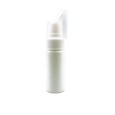 China 10ml 20ml 30ml 50ml 60ml Cosmetic Plastic Empty HDPE Or PET Nasal Pump Spray Bottle for sale