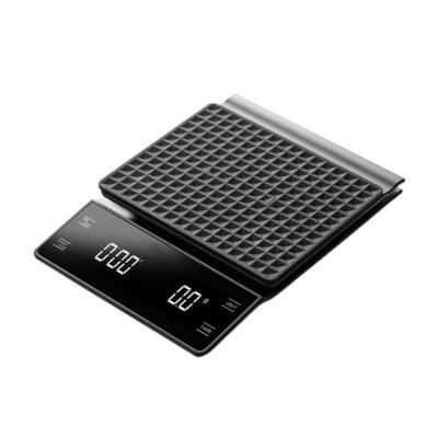 China With 3KG Scale Tray Brew Coffee Measuring Tools Coffee Accessories Kitchen Coffee Scale Timer LED Display With Scale Tray Digital Display for sale