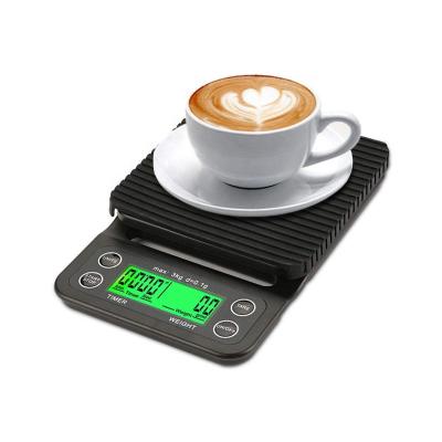 China WITH LID Digital Electronic LCD Cooking Scale Portable Home Baking Weight Coffee Scale Kitchen Measuring All-Season for sale