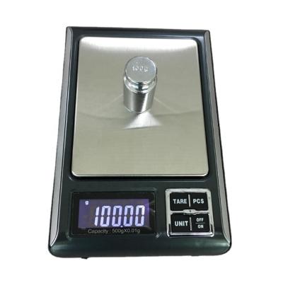 China WITH LID 500g X 0.01 Gram Electronic Digital Pocket Scale Coin Unit TL Gram Jewelry Scale for sale