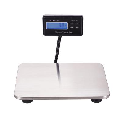 China 200kg Electronic Balance Digital Scale LCD Display Floor Scale Postal Stainless Steel M-200 for sale