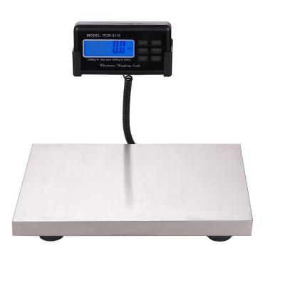 China 0.1-300kg Postal Scale 660lb AA Battery Digital Counterweight Platform Scale OEM LCD AC Electronic NC; GUA C202 C202 for sale