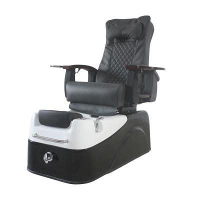 China Modern Nail Salon Furniture Pedicure Foot Bath Non Plumbing Magentic Jet Pedicure Bowl Pedicure Chair for sale