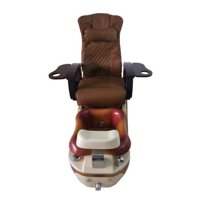 China Modern Nail Salon Furniture Pedicure Foot Bath Spa Salon Massage Chair Foot Tub Pedicure Chair for sale