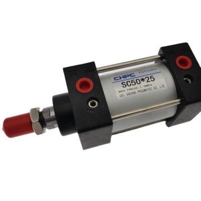 China Factory Supply Good Price Rod Air Cushion Cheap Pneumatic Single Cylinders SC50 for sale