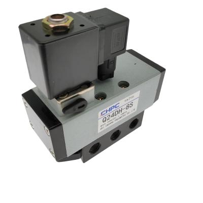 中国 High Quality Hotels Large Flow 5/2 Way Solenoid Valve Reversing Valve K24DH-8S 販売のため