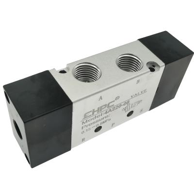 Κίνα Hotels wholesale high quality pneumatic 4A220 5/2 way solenoid valve air valve προς πώληση