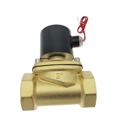 Κίνα Factory Hot Selling Cheap Custom Normally Closed Solenoid Globe Valve Control Water Valve 2W500-50 προς πώληση