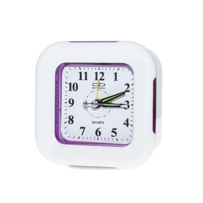 China T111 Minimalist Gear Desktop Supplier Decorate For Man Home Analog Office Mechanical Motion Alarm Quartz Clock for sale