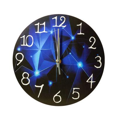 China Europe W124 10 Inch 25 For Modern Living Room Cheapest Movement Crystal Acrylic Analog Mechanism Wall Clock for sale