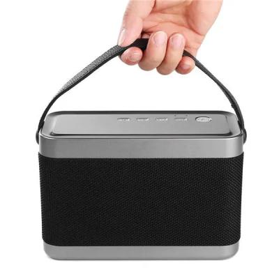 China AirPlay Cloth Mini Portable Audio Subwoofer 10W High Power Blue Tooth Speaker Dual Small BT for sale